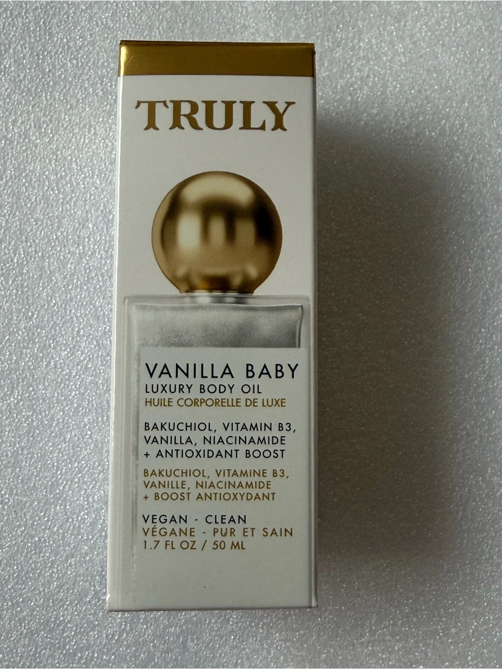 TRULY Vanilla Baby Luxury Body Oil